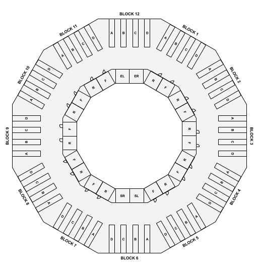 Floor plan for Mark's Department Store.